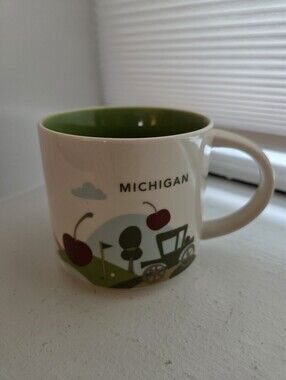 Starbucks MICHIGAN  "You Are Here" Mug NWT